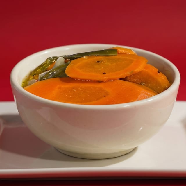 Chiles con Zanahoria en Vinagre.